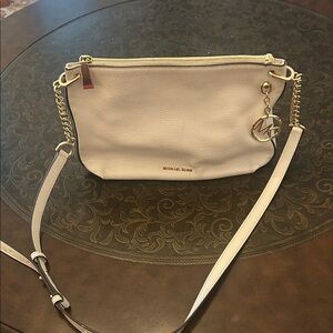Michael Kors Light Beige Crossbody Bag